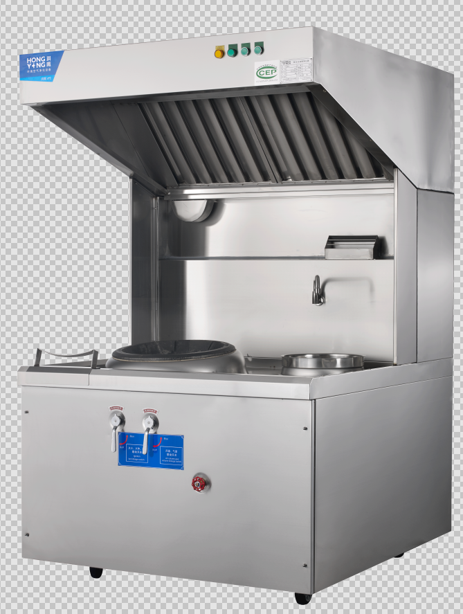 烟罩式油烟净化一体机 烟罩式油烟净化一体机